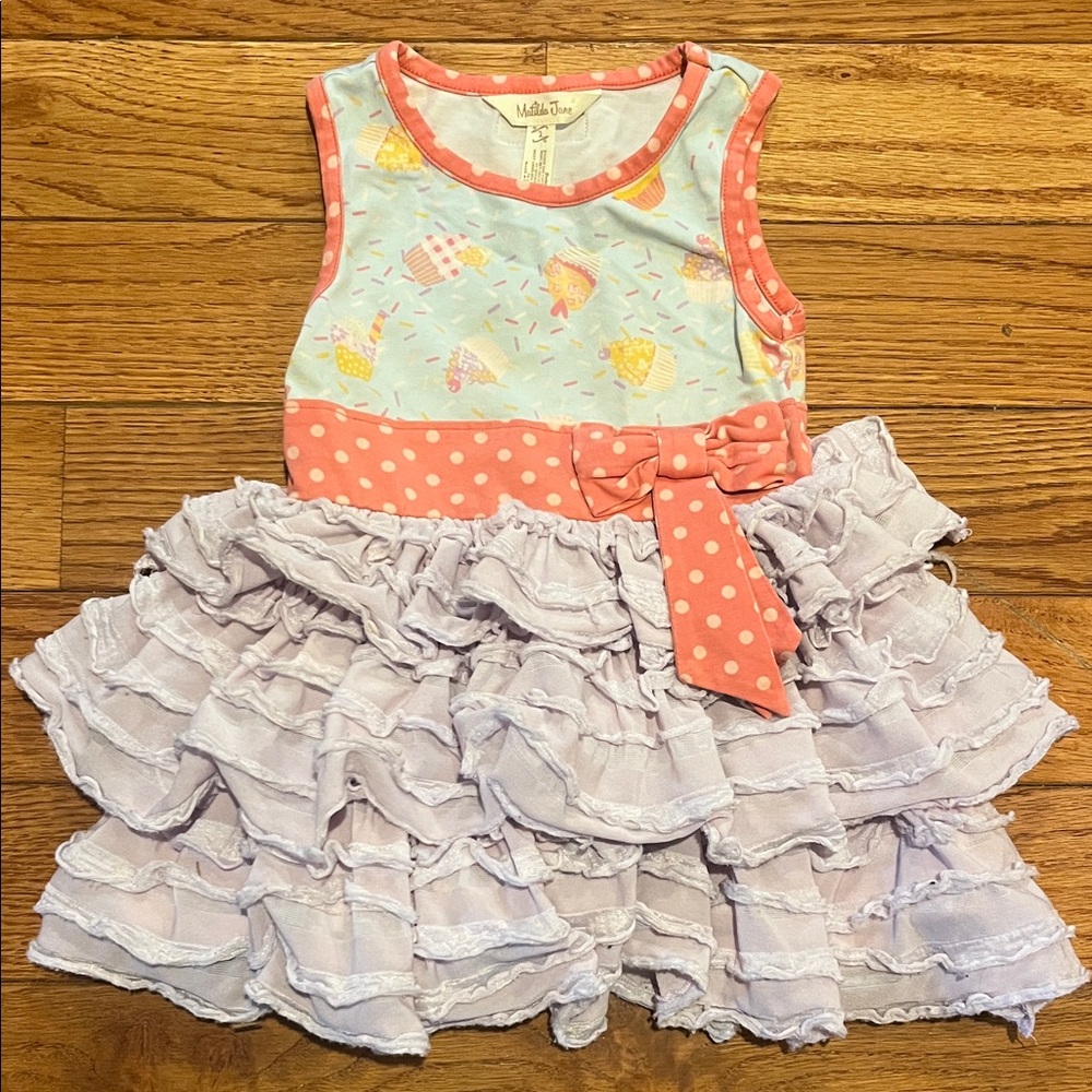 Matilda Jane Pastel Ice Cream Dress with Ruffles